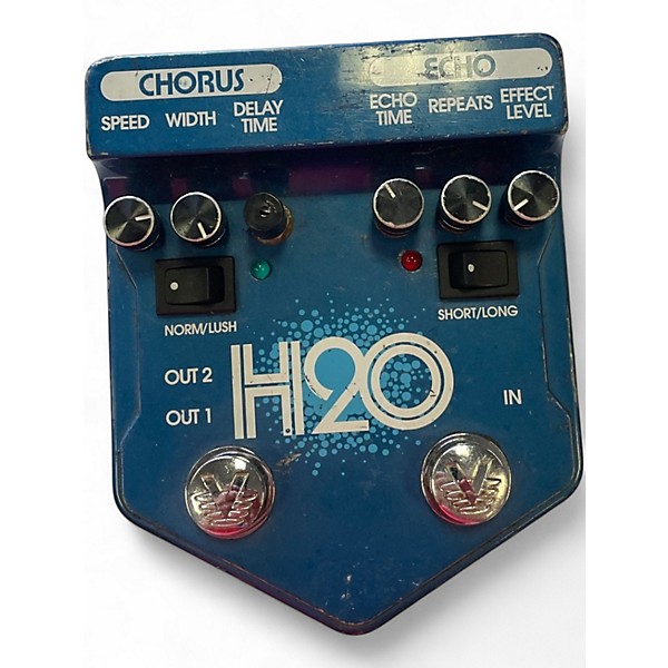 Used Visual Sound V2H2O V2 H2O Liquid Chorus Echo Effect Processor