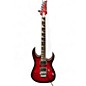 Used Ibanez RG4EXQM1 Trans Red Solid Body Electric Guitar thumbnail