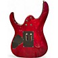 Used Ibanez RG4EXQM1 Trans Red Solid Body Electric Guitar