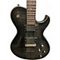 Used Schecter Guitar Research Damien Solo 6 transparent black Solid Body Electric Guitar