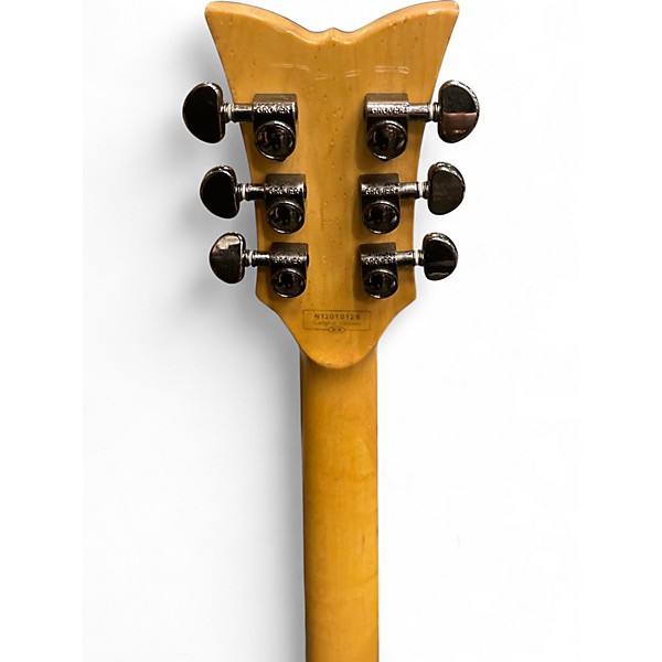 Used Schecter Guitar Research Damien Solo 6 transparent black Solid Body Electric Guitar