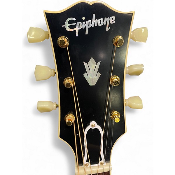 Used Epiphone inspired by Gibson Custom 1957 EJ200  Vintage Sunburst Acoustic Electric Guitar