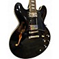 Used Gibson ES-335 60's Block Reissue Ebony Hollow Body Electric Guitar