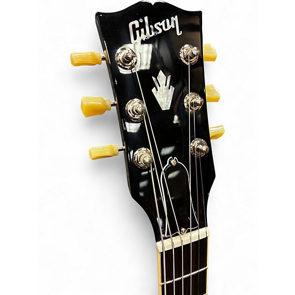 Used Gibson ES-335 60's Block Reissue Ebony Hollow Body Electric Guitar
