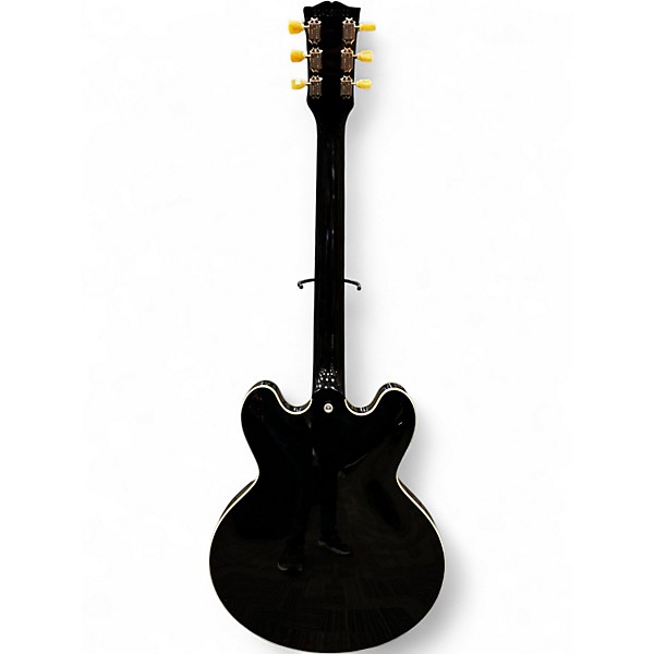 Used Gibson ES-335 60's Block Reissue Ebony Hollow Body Electric Guitar