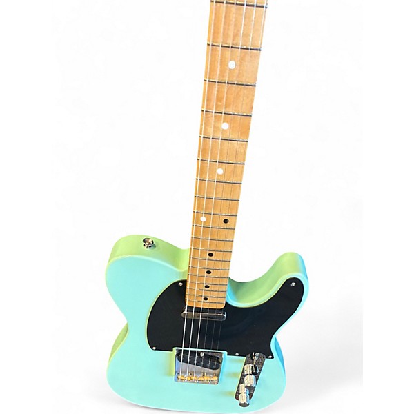 Used Fender Vintera 50s Telecaster Modified Surf Green Solid Body Electric Guitar
