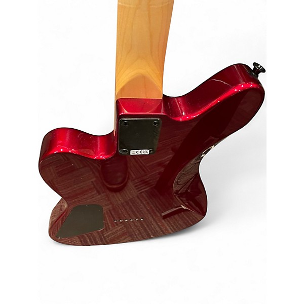 Used Jackson JS22 SURFCASTER Red Solid Body Electric Guitar