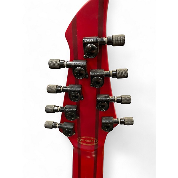 Used Agile INTREPID PRO 828 RED Solid Body Electric Guitar