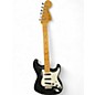 Used 1980s Fender International Colors Stratocaster  Black and White Solid Body Electric Guitar thumbnail