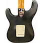 Used 1980s Fender International Colors Stratocaster  Black and White Solid Body Electric Guitar