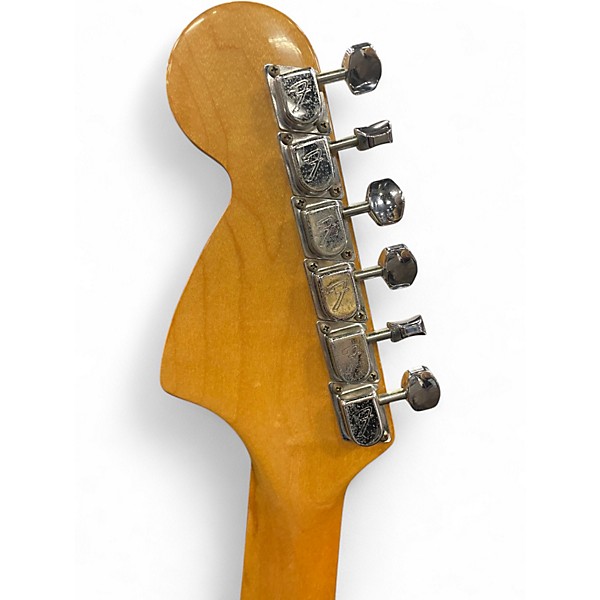 Used 1980s Fender International Colors Stratocaster  Black and White Solid Body Electric Guitar
