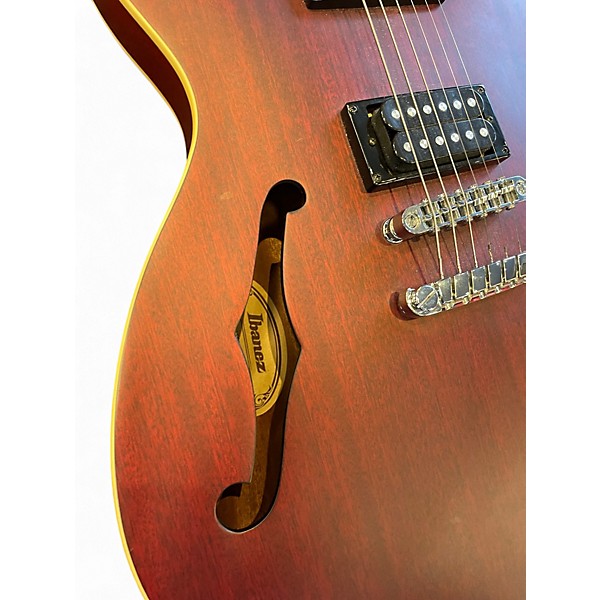 Used Ibanez AS53 TRF 5B04 Wine Red Hollow Body Electric Guitar
