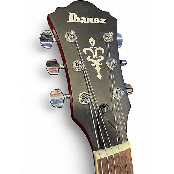 Used Ibanez AS53 TRF 5B04 Wine Red Hollow Body Electric Guitar