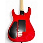 Used Jackson JS34Q Dinky DKAM TRANSPARENT RED Solid Body Electric Guitar