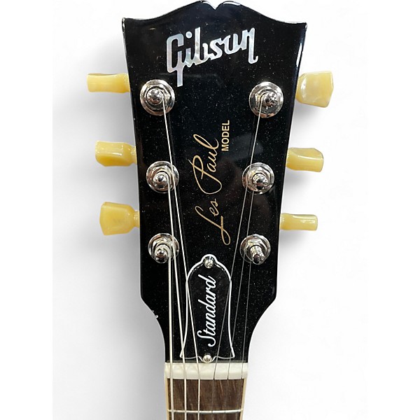 Used Gibson Les Paul Standard Gold Top Solid Body Electric Guitar