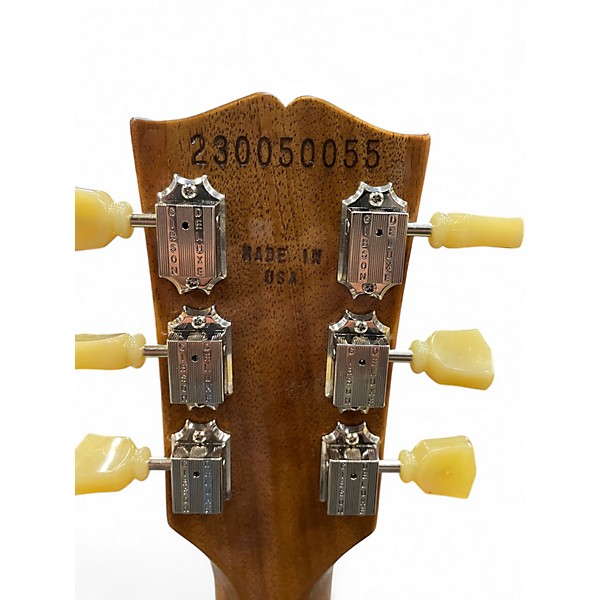 Used Gibson Les Paul Standard Gold Top Solid Body Electric Guitar