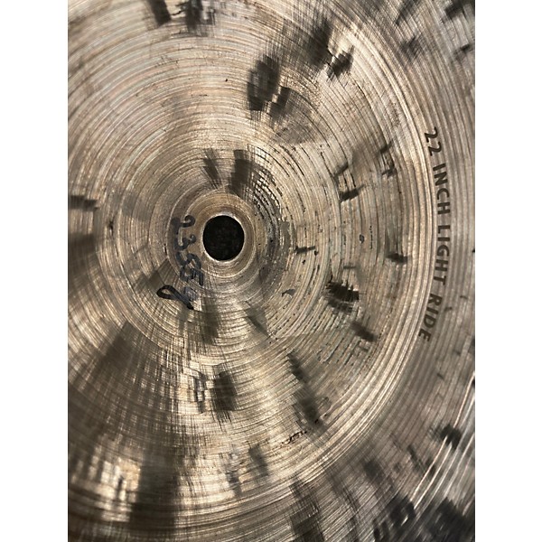 Used MEINL 22in Byzance Foundry Reserve Light Ride Cymbal