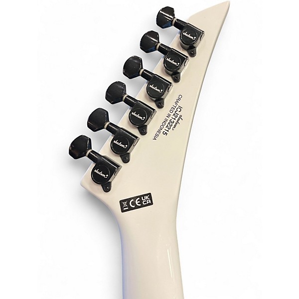 Used Jackson Pro SL2 - Mick T Arctic White Solid Body Electric Guitar