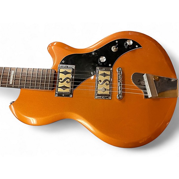 Used Supro JAMESPORT Copper Solid Body Electric Guitar