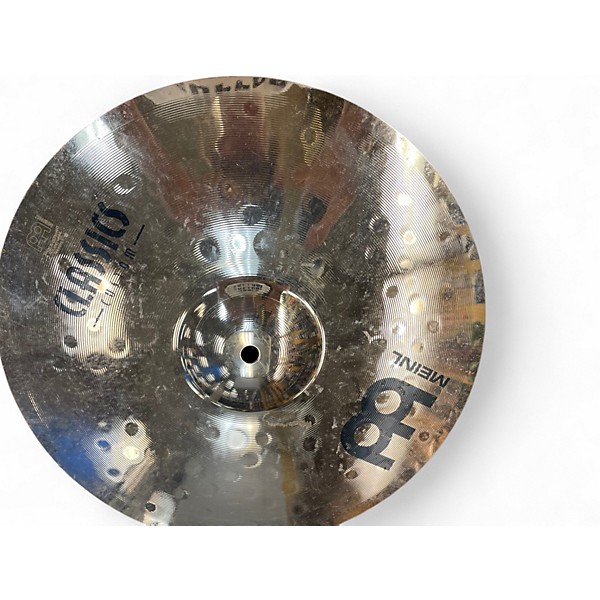 Used MEINL 14in Classic Custom Medium Hi Hat Pair Cymbal