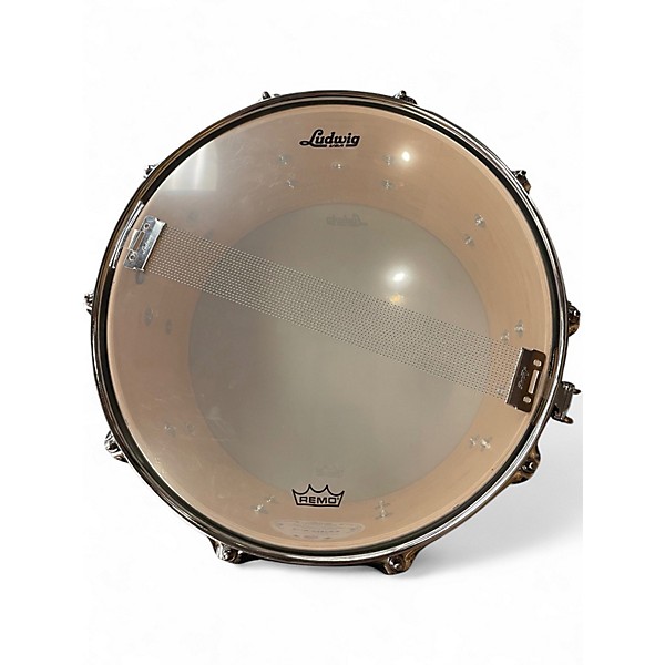 Used Ludwig 14X8 STANDARD MAPLE BROWN SATIN Drum