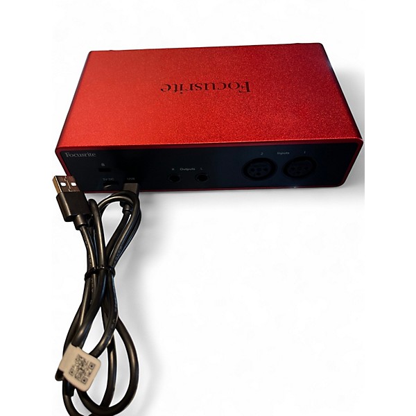 Used Focusrite Scarlett 2i2 Gen 4 Audio Interface