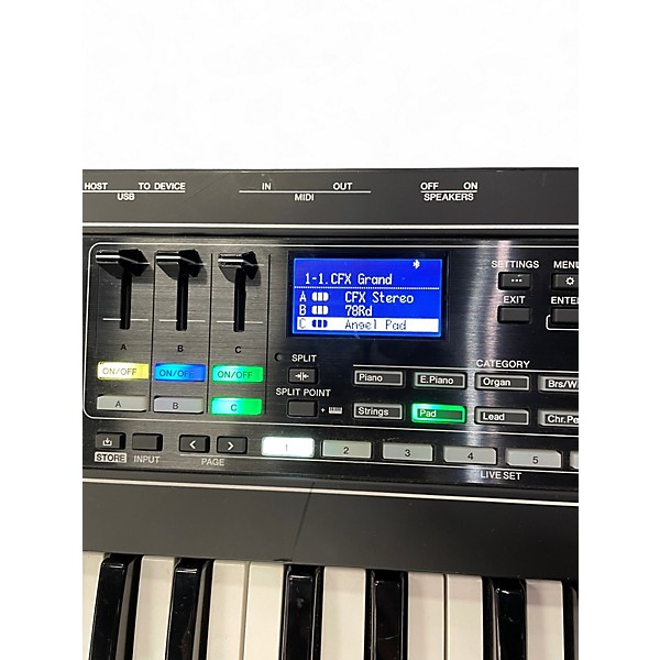 Used Yamaha CK61 Keyboard Workstation