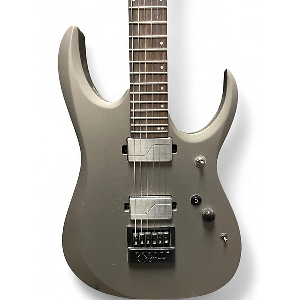 Used Ibanez RGD61ALET Silver Solid Body Electric Guitar