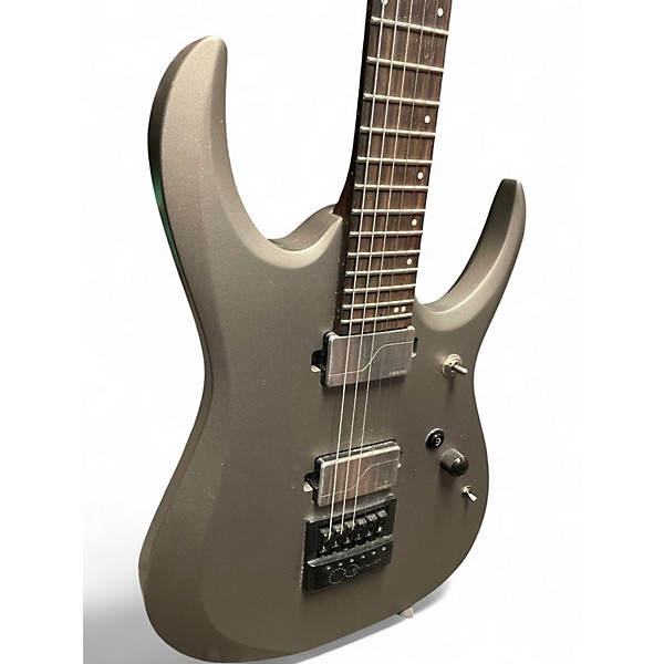 Used Ibanez RGD61ALET Silver Solid Body Electric Guitar