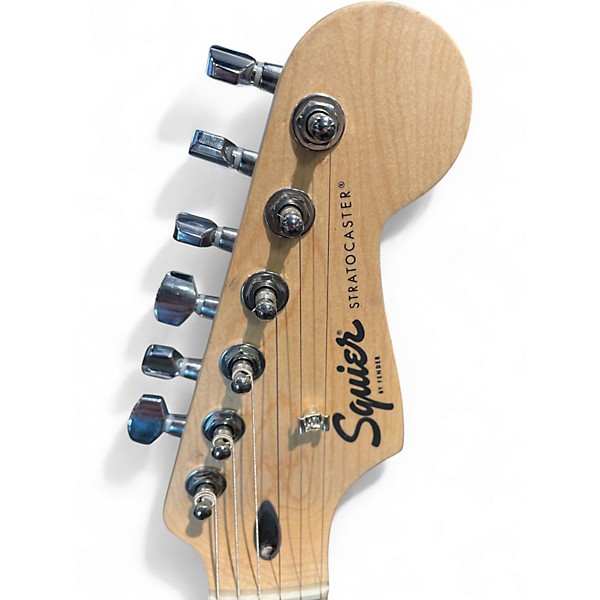 Used Squier Bullet Stratocaster Black Solid Body Electric Guitar