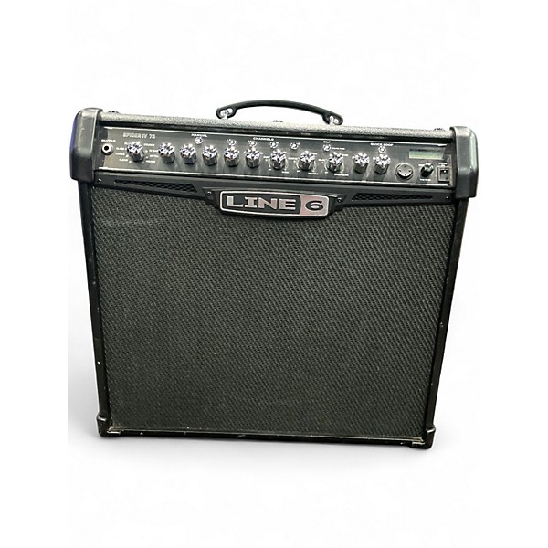 Used Line 6 Spider IV 75W 1x12 Guitar Combo Amp