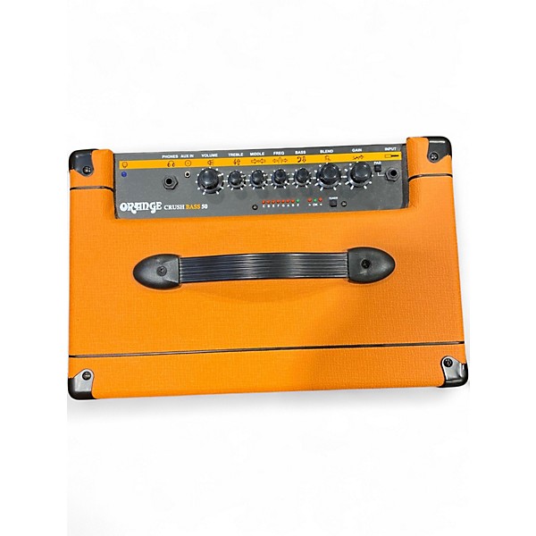 Used Orange Amplifiers Crush Bass 50 Bass Combo Amp