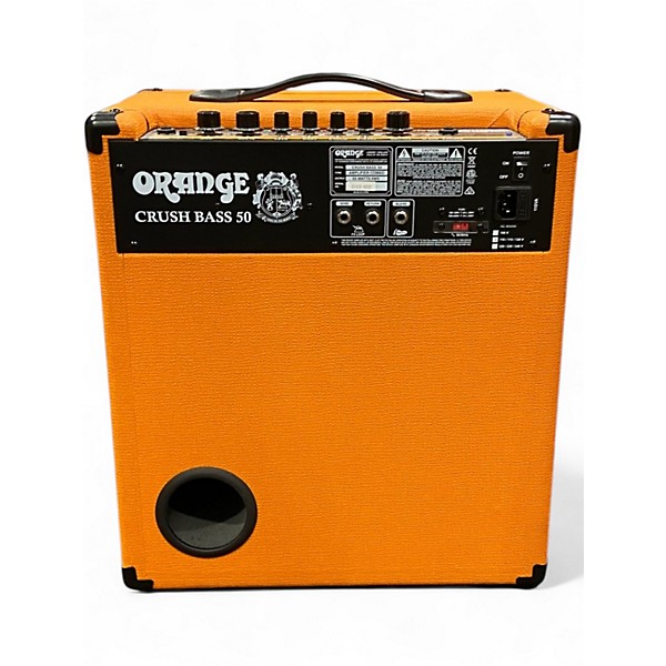 Used Orange Amplifiers Crush Bass 50 Bass Combo Amp