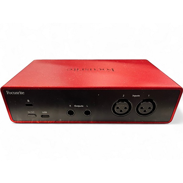 Used Focusrite SCARLETT 2I2 STUDIO Audio Interface