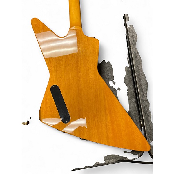 Vintage 1998 Epiphone EXPLORER Natural Solid Body Electric Guitar