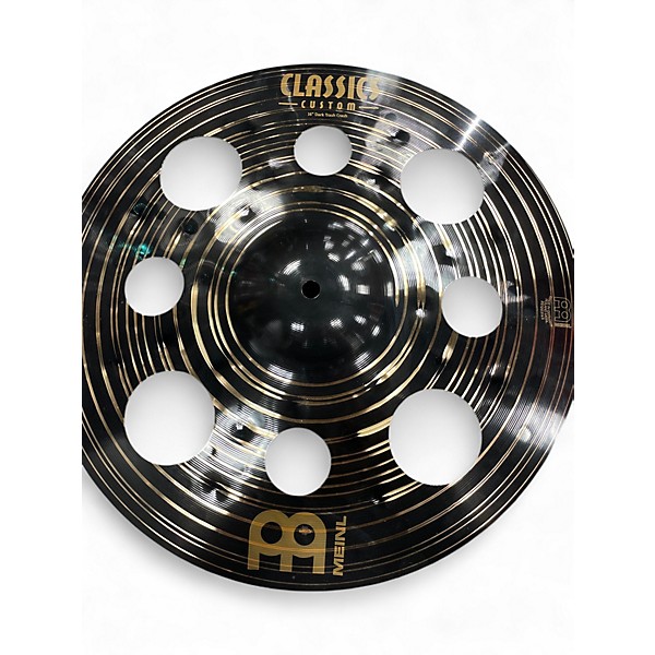 Used MEINL 16in Classic Custom Dark Trash Crash Cymbal