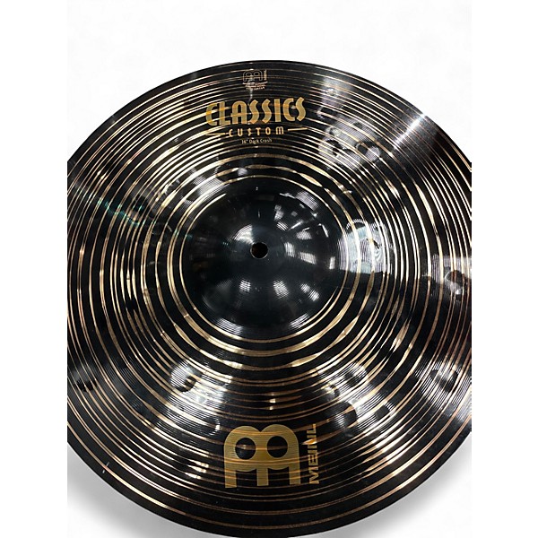 Used MEINL 16in Classic Custom Dark Crash Cymbal