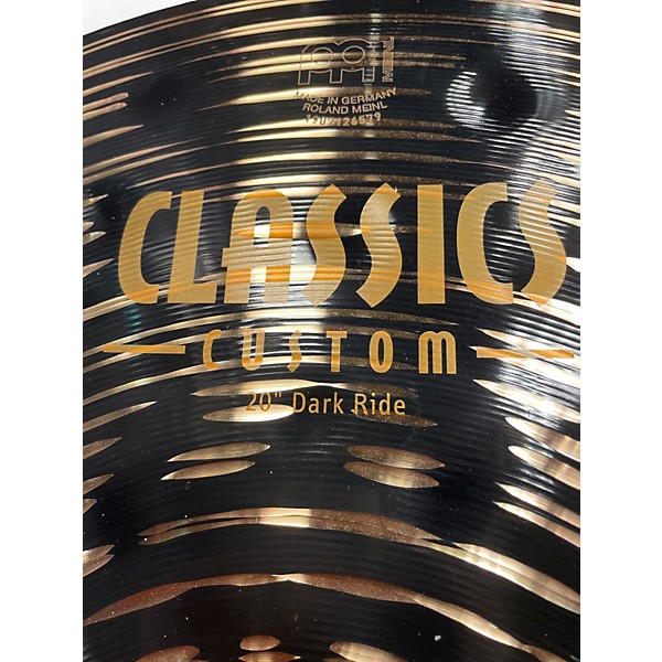 Used MEINL 20in Classic Custom Dark Cymbal