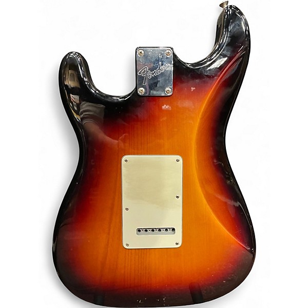 Used 2020 Fender American Performer Stratocaster HSS 3 Tone Sunburst Solid Body Electric Guitar