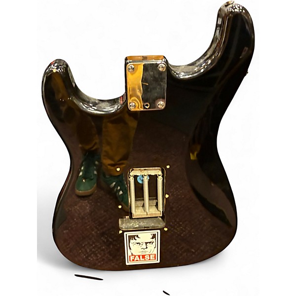 Used Fender Richie Sambora Signature HSS Stratocaster Black Solid Body Electric Guitar