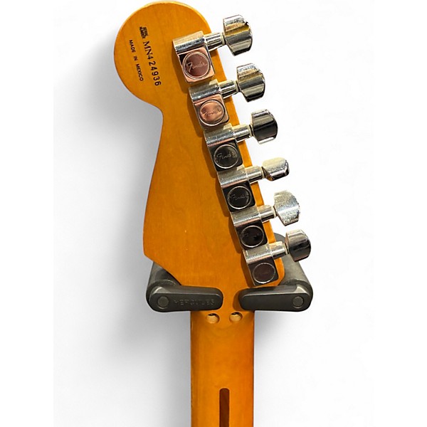 Used Fender Richie Sambora Signature HSS Stratocaster Black Solid Body Electric Guitar