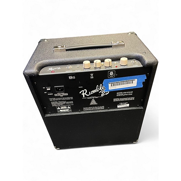 Used Fender Rumble 25 25W 1x8 Bass Combo Amp