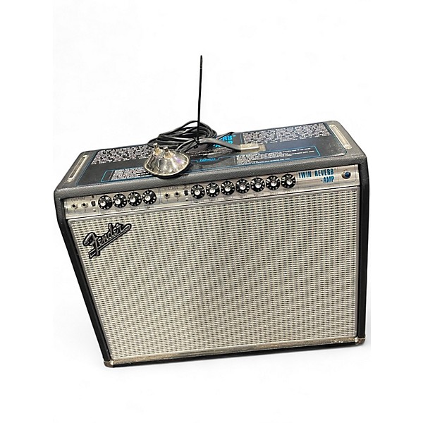 Used Fender 1968 Custom Twin Reverb 85W 2x12 Tube Guitar Combo Amp