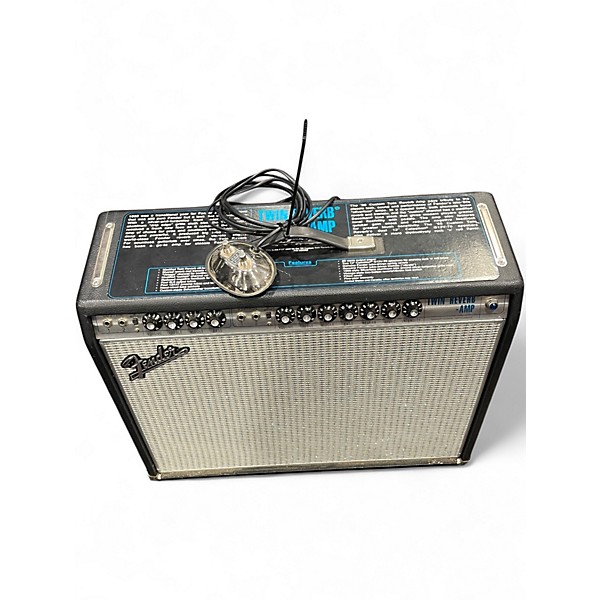 Used Fender 1968 Custom Twin Reverb 85W 2x12 Tube Guitar Combo Amp