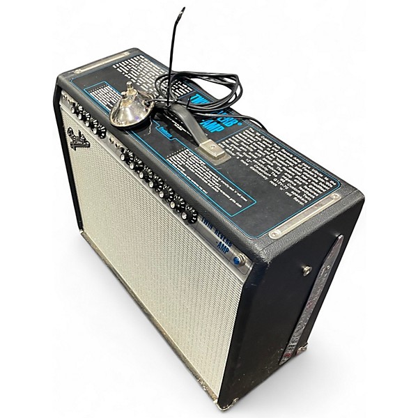 Used Fender 1968 Custom Twin Reverb 85W 2x12 Tube Guitar Combo Amp