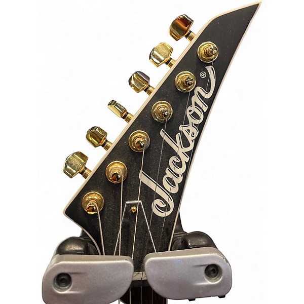 Used Jackson JS32T Randy Rhoads BLACK AND PURPLE HAND PAINTED Solid Body Electric Guitar