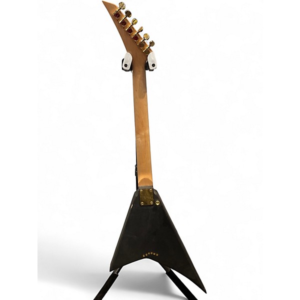 Used Jackson JS32T Randy Rhoads BLACK AND PURPLE HAND PAINTED Solid Body Electric Guitar