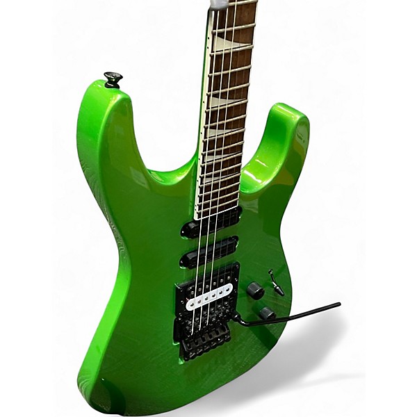 Used Jackson Soloist SL3 Emerald Green Solid Body Electric Guitar
