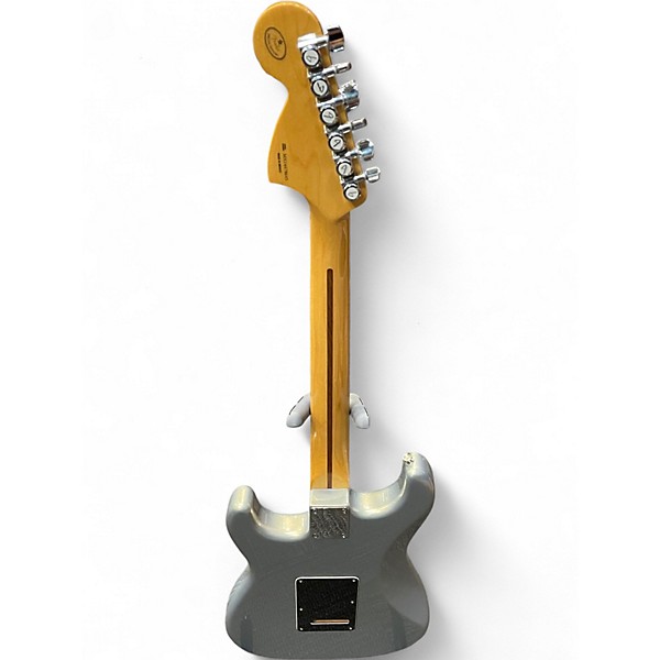 Used Fender PLAYER STRATOCASTER MOD Metallic Silver Solid Body Electric Guitar