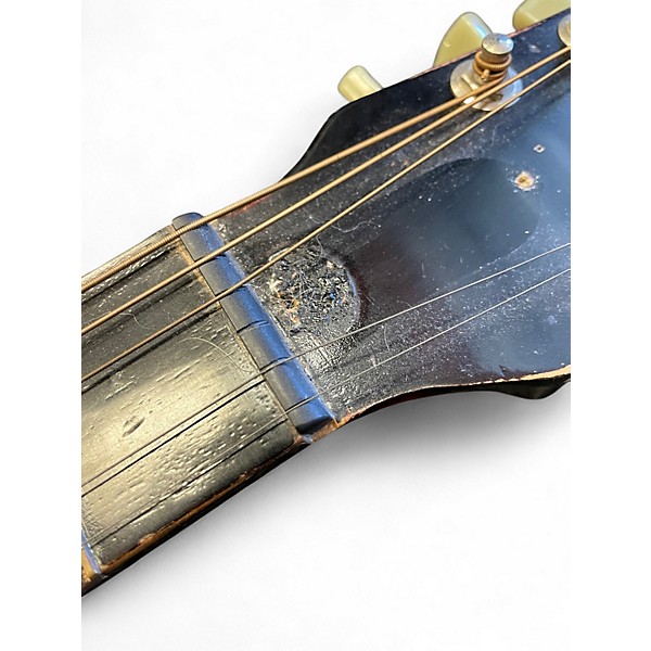 Used Valco Unbranded Sunburst Acoustic Guitar